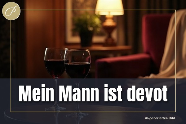 Mein Mann ist devot. Wie gehe ich damit um? (KI-generiertes Bild, Penelope’s Akademie)