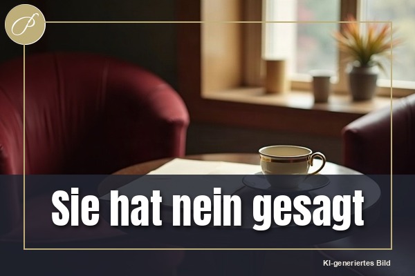 Sie hat nein gesagt. Wie geht es jetzt weiter?